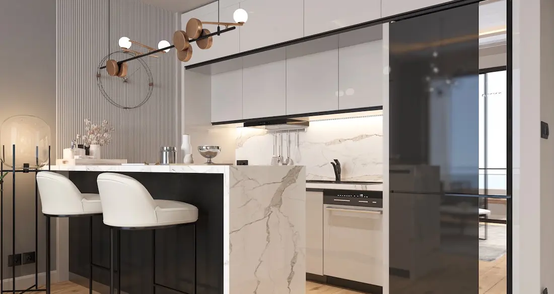 Fitted kitchen